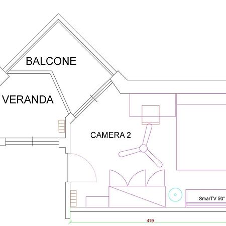 Bed and Breakfast Panorama Лечче Номер фото